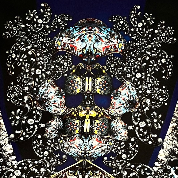 ππ₯π¨π―ππ« πππ§π²π¨π§ Black Scuba Strapless A-Line Flare Dress Size Medium - Picture 9 of 9